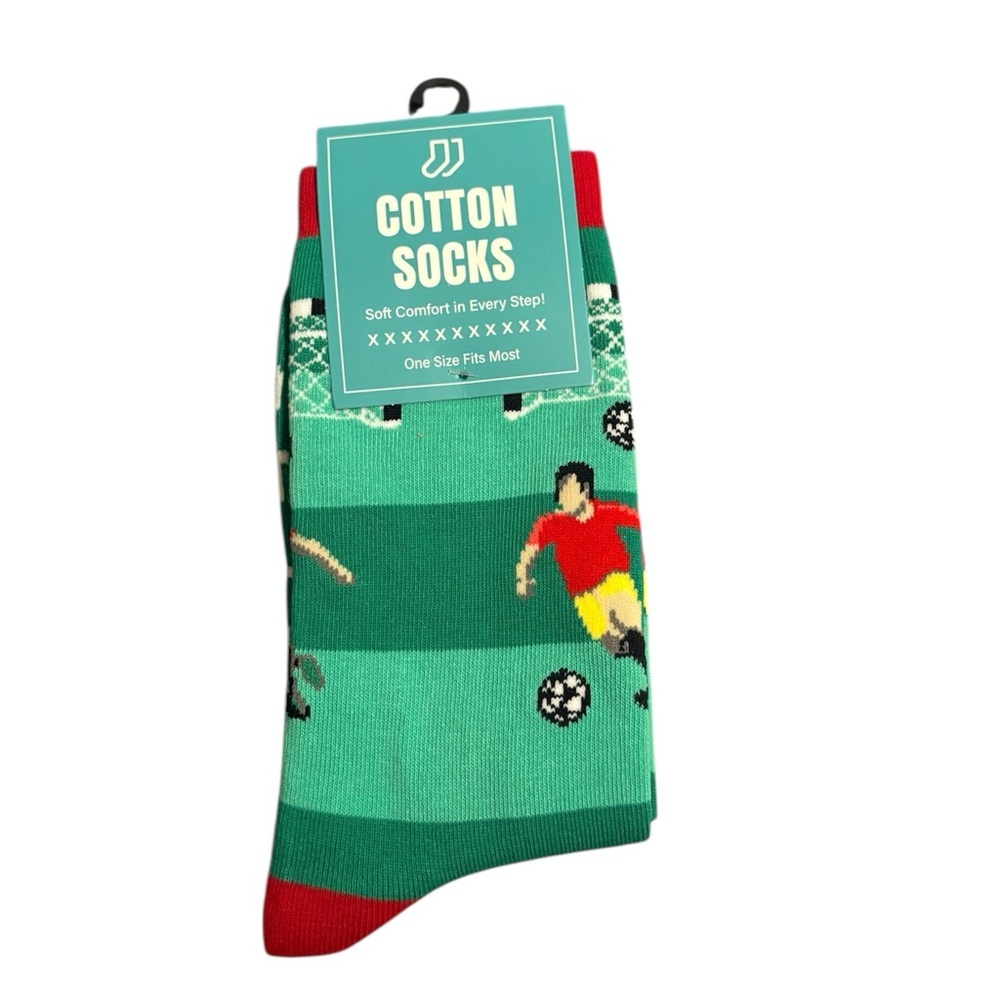 Adult Cotton "I'm watching soccer" Socks O/S fits most